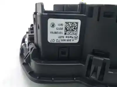 Автозапчастина б/у управління світлом для mercedes-benz clase c (w205) familiar c 220 t cdi bluetec edition 1 (205.204) посилання на oem iam a2059057007  