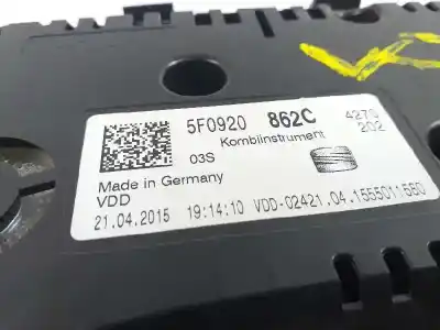 Автозапчастина б/у панель інструментів для seat leon (5f1) reference посилання на oem iam 5f0920862c  