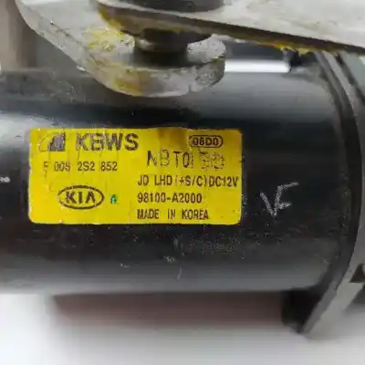 Second-hand car spare part front windshield wiper motor for kia ceed concept oem iam references 98100a2000  