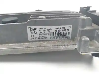 Second-hand car spare part start/stop control unit for citroen c4 picasso live oem iam references 9810858380  