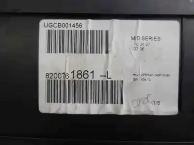 Автозапчасти б/у приборная доска за renault clio iii authentique ссылки oem iam 8200761861  