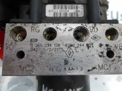 Pezzo di ricambio per auto di seconda mano abs per otras marcas megane ii familiar authentique confort riferimenti oem iam 8200344607 0265950300 0265234138