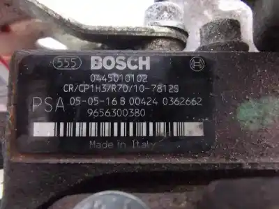 Автозапчастина б/у насос инжекційний для citroen berlingo 1.6 hdi 75 sx familiar посилання на oem iam 9656300380  0445010296