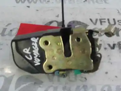 Peça sobressalente para automóvel em segunda mão fechadura da porta dianteira esquerda por chrysler voyager (rg) 2.5 crd cat referências oem iam 05109867ab