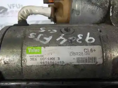 Second-hand car spare part starter motor for citroen c8 hdi 138 fap premier oem iam references 9654561480  d8r28