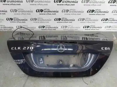 Gebrauchtes Autoersatzteil heckklappe zum mercedes-benz clase clk (w209) coupe 270 cdi (209.316) oem-iam-referenzen 
