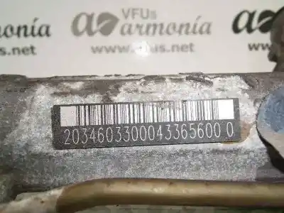 Автозапчастина б/у рульмова рейка для mercedes-benz clase clk (w209) coupe 270 cdi (209.316) посилання на oem iam 2034603300  