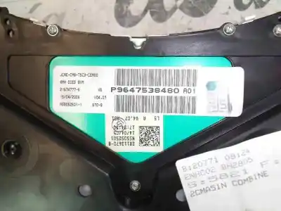 Second-hand car spare part dashboard for peugeot 307 break / sw (s1) sw pack oem iam references 9647538480  