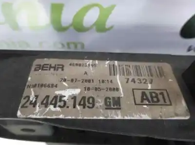 Автозапчасти б/у электрический вентилятор за opel corsa c club ссылки oem iam 24445149  