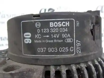 Автозапчастина б/у генератор для audi a3 (8l) 1.6 ambiente посилання на oem iam 037903025c  0123320034