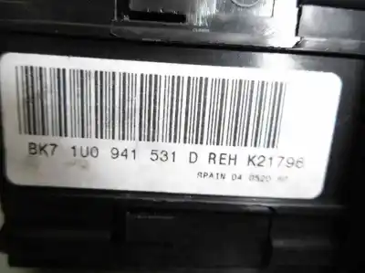 Second-hand car spare part headlights switch for skoda fabia (5j2 ) young oem iam references 1u0941531d  