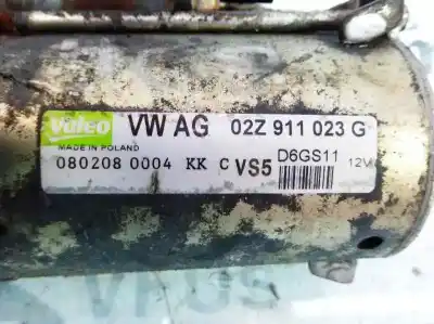 Автозапчастина б/у двигун запускається для skoda fabia (5j2 ) young посилання на oem iam 02z911023g  