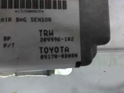 Автозапчастина б/у комплект подушки безпеки для toyota yaris (ncp1/nlp1/scp1) 1.0 luna посилання на oem iam 891700d080  451300d101