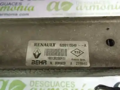 Автозапчасти б/у интеркулер за renault scenic ii confort dynamique ссылки oem iam 8200115540  