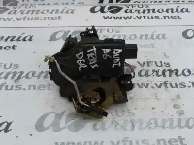Peça sobressalente para automóvel em segunda mão fechadura da porta traseira direita por audi a6 berlina (4b2) 2.5 tdi referências oem iam 4b0839016b