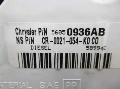 Автозапчасти б/у приборная доска за jeep gr.cherokee (wj/wg) 3.1 td laredo ссылки oem iam 56050936ab  