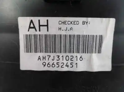 Peça sobressalente para automóvel em segunda mão quadrante por chevrolet aveo ls referências oem iam 96652451  