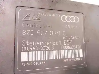 Second-hand car spare part abs for audi a2 (8z) 1.6 16v fsi cat (bad) oem iam references 8z0614517e 8z0907379c 