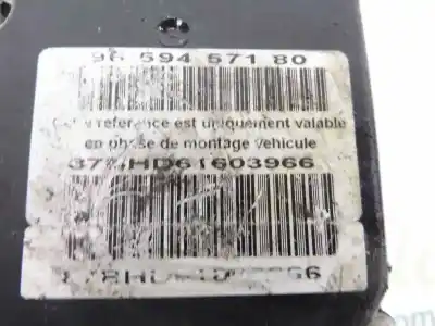 Second-hand car spare part abs for peugeot 307 break/sw (s2) x-line oem iam references 9659457180 0265231486 9649988280