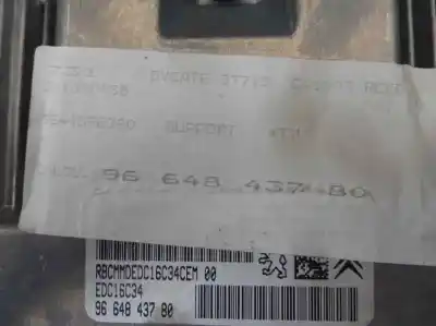 Recambio de automóvil de segunda mano de centralita motor uce para peugeot 308 sport referencias oem iam 9664843780 0281013872 9644692380