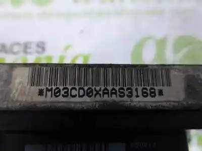 Peça sobressalente para automóvel em segunda mão centralina de motor uce por chevrolet kalos 1.4 se referências oem iam 96394312  