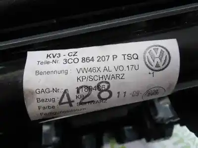 Автозапчастина б/у центральний подлокник для volkswagen passat variant (3c5) edition plus посилання на oem iam 3c0864207p  