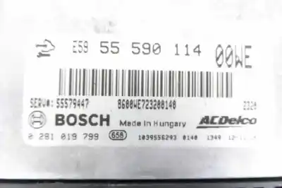 Second-hand car spare part ecu engine control for opel corsa d selective oem iam references 55590114 0281019798 55579447