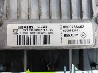 Gebrauchtes Autoersatzteil ecu-motorsteuergerät uce motorsteuergerät zum renault megane ii berlina 5p business oem-iam-referenzen 8200766462 s122326111a 8200592611