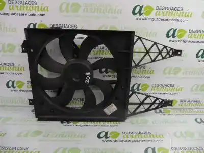Peça sobressalente para automóvel em segunda mão termoventilador elétrico por volkswagen fox (5z1) básico referências oem iam 6q0121207n