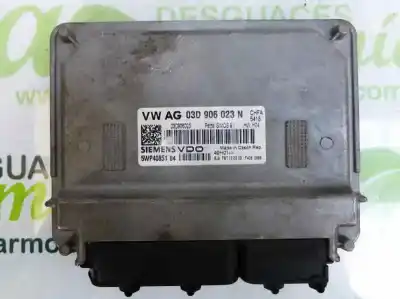 Second-hand car spare part ecu engine control for skoda fabia (5j2 ) young oem iam references 03d906023n