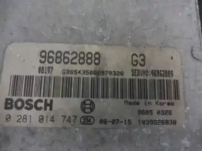 Second-hand car spare part ecu engine control for chevrolet epica lt oem iam references 96862888 96862889 0281014747