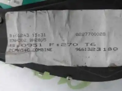 Second-hand car spare part dashboard for peugeot 307 break/sw (s2) sw pack oem iam references 9661323180  