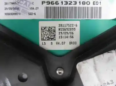 Second-hand car spare part dashboard for peugeot 307 break/sw (s2) sw pack oem iam references 9661323180  