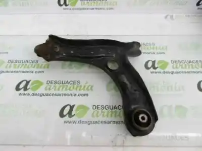 Peça sobressalente para automóvel em segunda mão braço de suspensão inferior dianteiro direito por volkswagen polo (9n3) united referências oem iam   