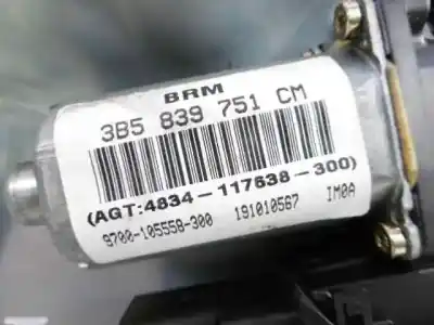 Tweedehands auto-onderdeel regelaar links achterruit voor volkswagen passat berlina (3b3) trendline oem iam-referenties 3b5839751cm  
