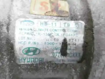 Автозапчасти б/у компрессор кондиционера воздуха за hyundai getz (tb) 1.1 básico ссылки oem iam 977011cxxx hs11tb f500kp1aa04