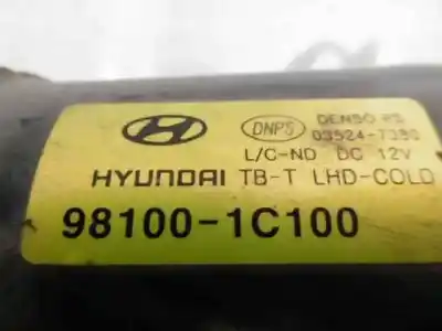 Автозапчасти б/у мотор переднего стеклоочистителя за hyundai getz (tb) 1.1 básico ссылки oem iam 981001c100  035247380