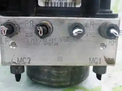 Second-hand car spare part abs for fiat grande punto (199_) 1.3 d multijet (199.axd11, 199.axd1a, 199.axd1b,... oem iam references 51860290  0265232485