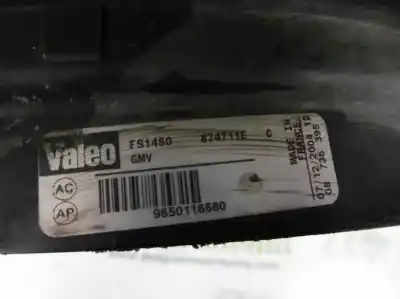 Tweedehands auto-onderdeel elektro ventilator voor citroen c4 coupe vtr oem iam-referenties 9650116580  