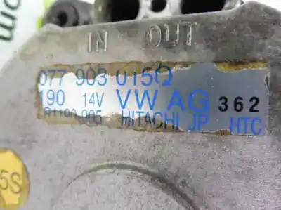 Автозапчастина б/у генератор для audi a8 (4e2) 3.7 quattro посилання на oem iam 077903015q  