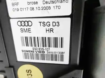 Автозапчасти б/у задний правый стеклорегулятор за audi a8 (4e2) 3.7 quattro ссылки oem iam 4e0959802a 4e839850 4e0910802
