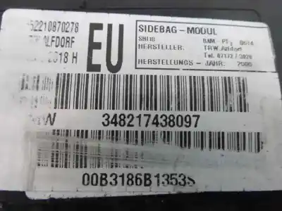Piesă de schimb auto la mâna a doua airbag lateral fațã dreapta pentru bmw serie 3 berlina (e46) 330d referințe oem iam 348217438097  