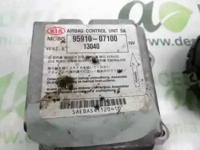 Автозапчастина б/у комплект подушки безпеки для kia picanto 1.1 cat посилання на oem iam 9591007100 8456007000 5690007000