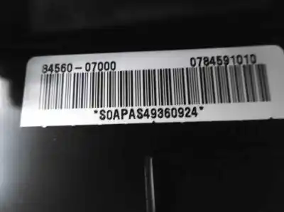 Автозапчастина б/у комплект подушки безпеки для kia picanto 1.1 cat посилання на oem iam 9591007100 8456007000 5690007000