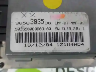 Автозапчасти б/у gps-навигационная система за peugeot 607 (s2) básico ссылки oem iam 9656303580  