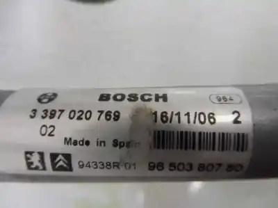 Pièce détachée automobile d'occasion moteur d'essuie-glace avant pour peugeot 207 sport références oem iam 9650380780 3397020769 0390241540