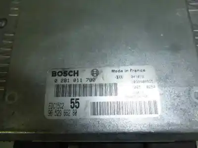 Second-hand car spare part ecu engine control for citroen c5 berlina exclusive oem iam references 9652966280  0281011780