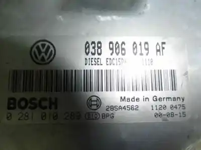 Автозапчасти б/у блок управления двигателем за skoda fabia (6y2/6y3) comfort ссылки oem iam 038906019af  0281010289