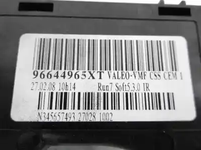 Автозапчасти б/у управление светом за citroen c4 grand picasso exclusive ссылки oem iam 96644965xt  