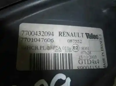 Second-hand car spare part left headlight for renault scenic rx4 (ja0) 1.9 dci diesel cat oem iam references 7700432094  7701047606